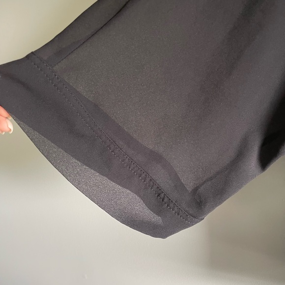 Zara Black Sheer Overlay Top - Picture 7 of 7